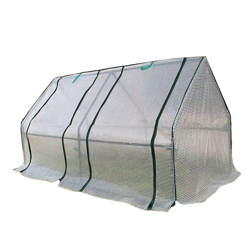 Greenhouse Mini Indoor - ผ้าคลุมสำหรับโรงเรือนขนาดเล็ก ออกแบบมาสำหรับแปลงปลูกยกสูง พร้อมประตูซิปปิดแน่นหนาและตัวเลือกการระบายอากาศ