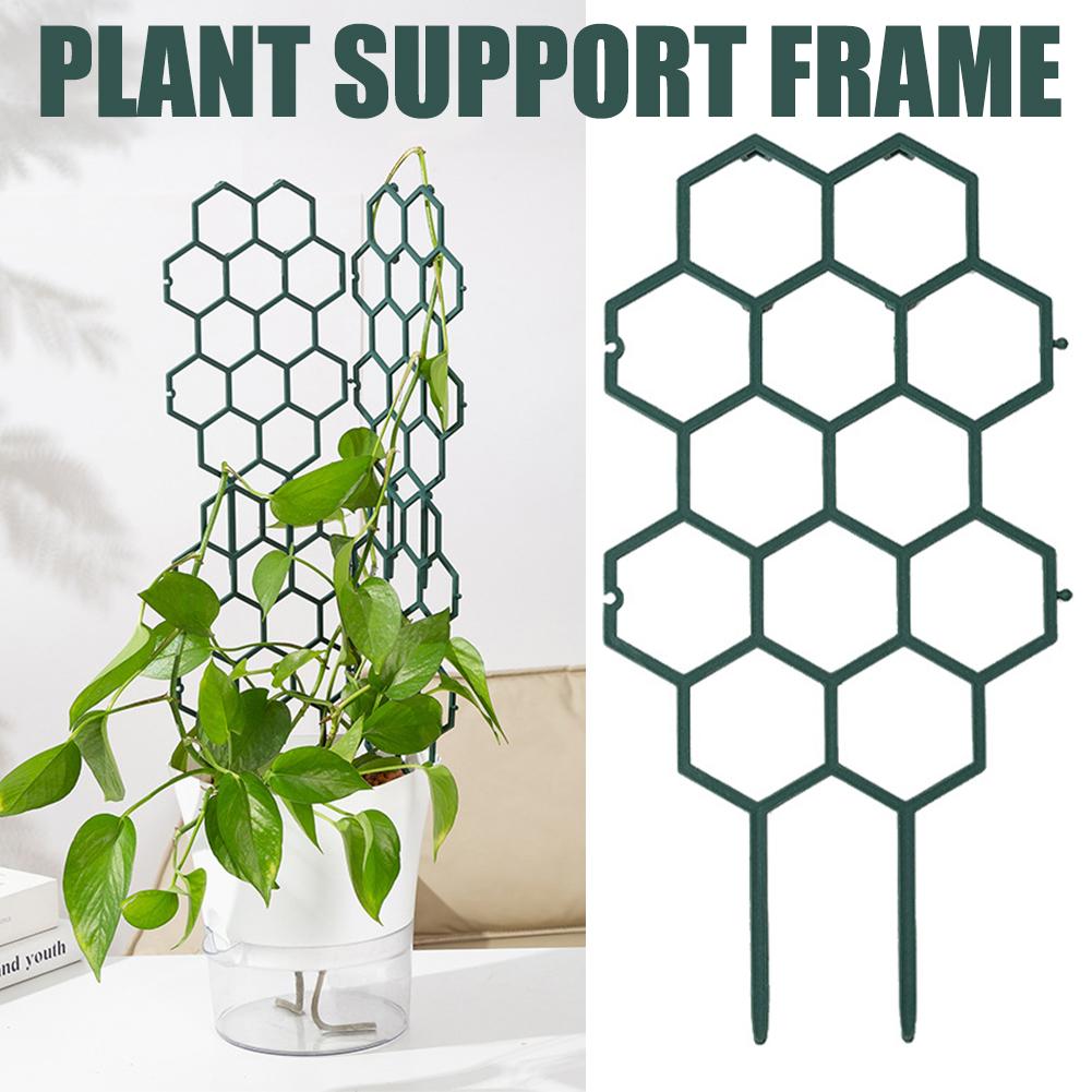 Gardening Tools For Vines - โครงพลาสติกสำหรับพยุงต้นไม้ 1/2/5 ชิ้น แบบซ้อนได้ อุปกรณ์ทำสวนสำหรับพืชเลื้อย เถาวัลย์