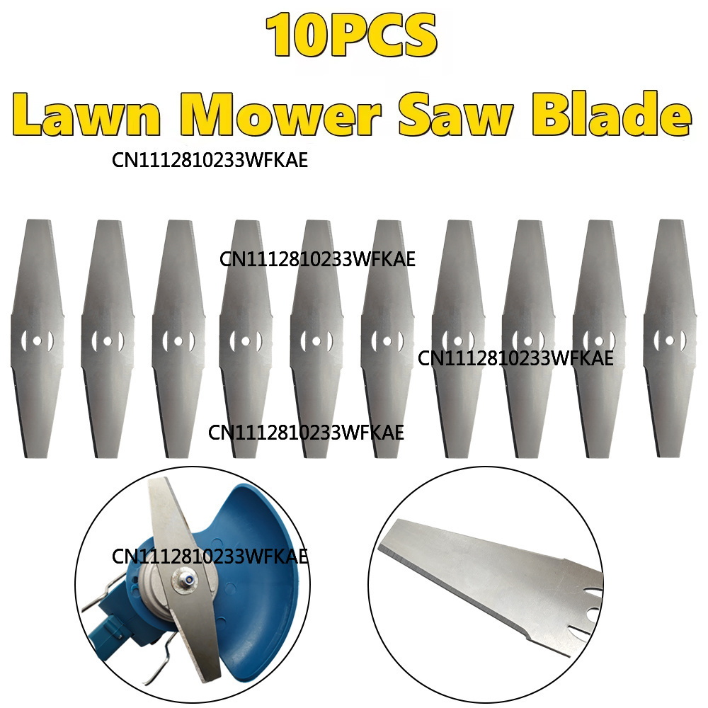 Gardening Tools For Home - ใบเลื่อยโลหะสำหรับเครื่องตัดหญ้า ขนาด 5/10x 150 มม. อะไหล่เปลี่ยนสำหรับเครื่องตัดหญ้า