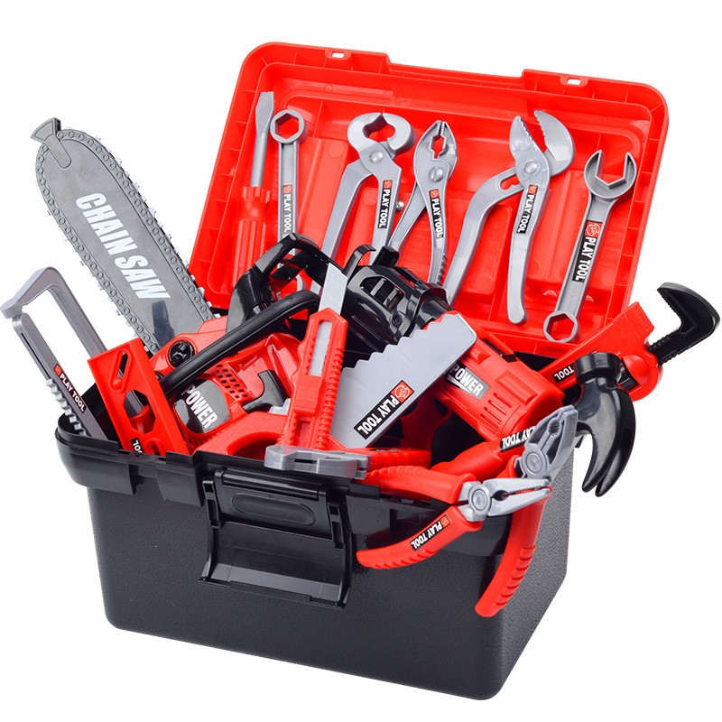 Gardening Tools For 3 Year Old - เด็กกล่องเครื่องมือวิศวกรจําลองซ่อมเครื่องมือแกล้งของเล่นสว่านไขควงไฟฟ้าชุดเครื่องมือเล่นชุดกล่องของเล่นสําหรับเด็ก