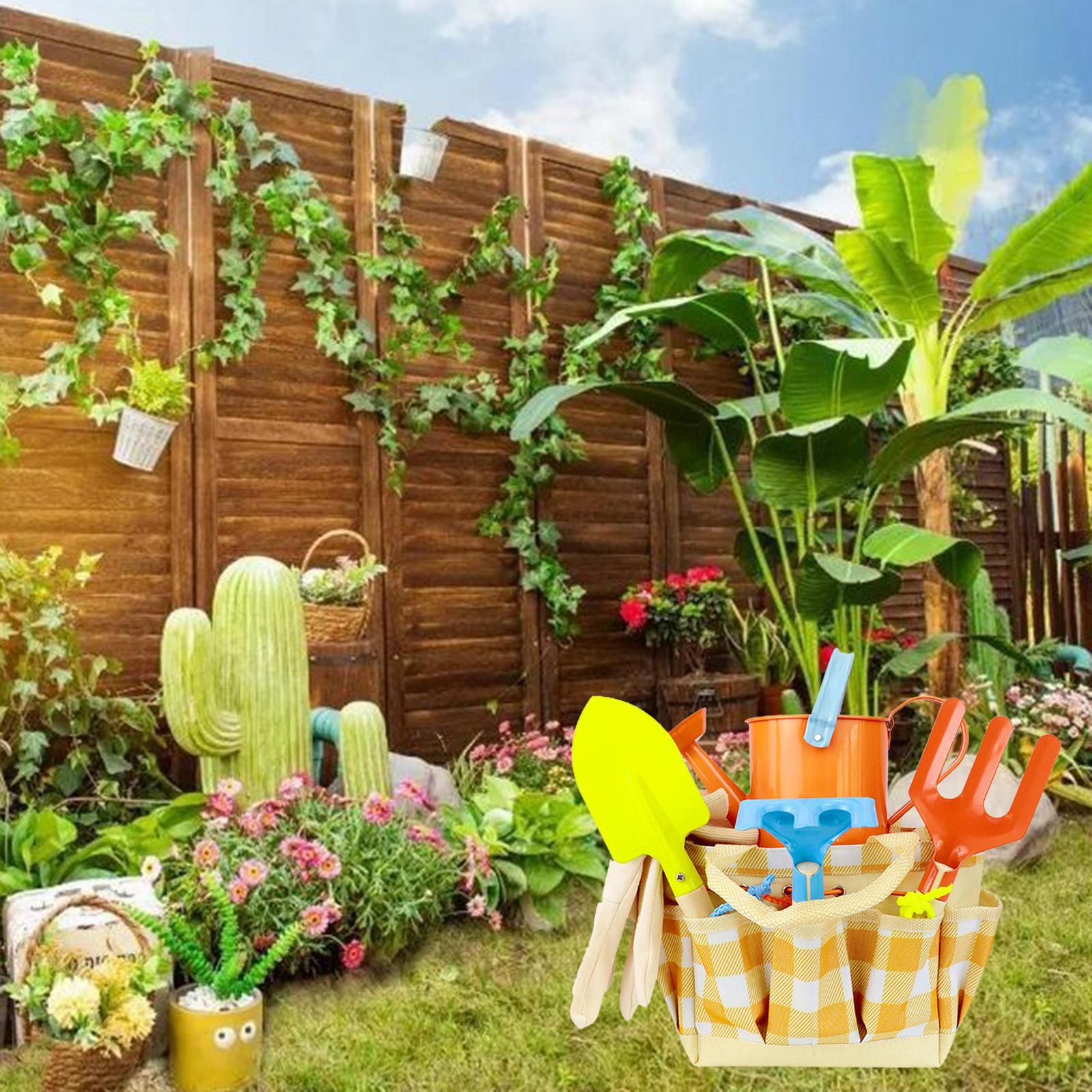 Gardening Tools Kit - ชุดเครื่องมือทำสวนสำหรับเด็ก ชุดของเล่นทำสวน จอบ ที่ตักดิน อุปกรณ์ปลูกต้นไม้ ของเล่นเด็กอเนกประสงค์