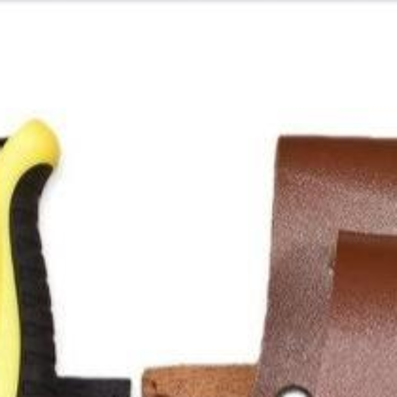 Gardening Tools Bag - กระเป๋าใส่อุปกรณ์ทำสวน 1 ชิ้น กระเป๋าหนังสำหรับใส่อุปกรณ์ กระเป๋าคาดเอวสำหรับช่างไฟฟ้า พร้อมหัวเข็มขัดพกพาสำหรับเก็บคีมและอุปกรณ์ตัดแต่ง