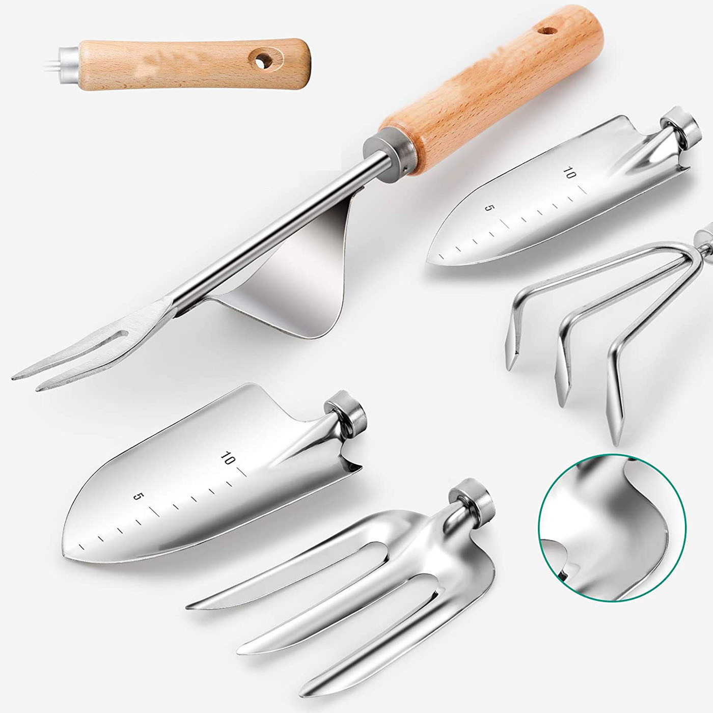 ชุดเครื่องมือทำสวน 9 ชิ้น พร้อ - Gardening Tools Bag บทวิจารณ์และราคา