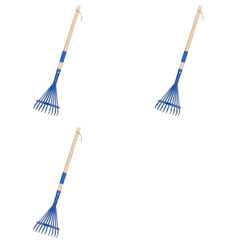 JHD 3X คราดเด็กพร้อมด้ามไม้เนื - Gardening Tools For 3 Year Old บทวิจารณ์และราคา