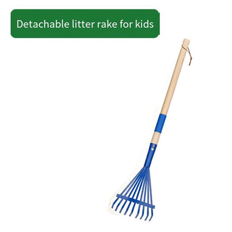 JHD 3X คราดเด็กพร้อมด้ามไม้เนื - Gardening Tools For 3 Year Old บทวิจารณ์และราคา