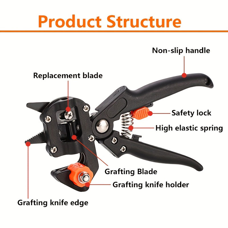 กรรไกรตัดกิ่งอุตสาหกรรม เหล็กก - Gardening Tools Bag บทวิจารณ์และราคา