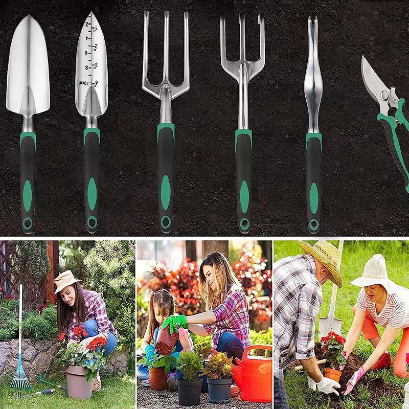 ชุดเครื่องมือทำสวน 11 ชิ้น อลู - Gardening Tools Gifts บทวิจารณ์และราคา