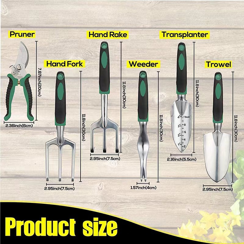 ชุดเครื่องมือทำสวน 11 ชิ้น อลู - Gardening Tools Gifts บทวิจารณ์และราคา