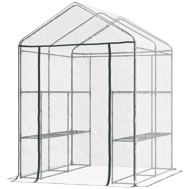 ชุดเรือนกระจกขนาดเล็ก Outsunny - Greenhouse Mini Indoor บทวิจารณ์และราคา