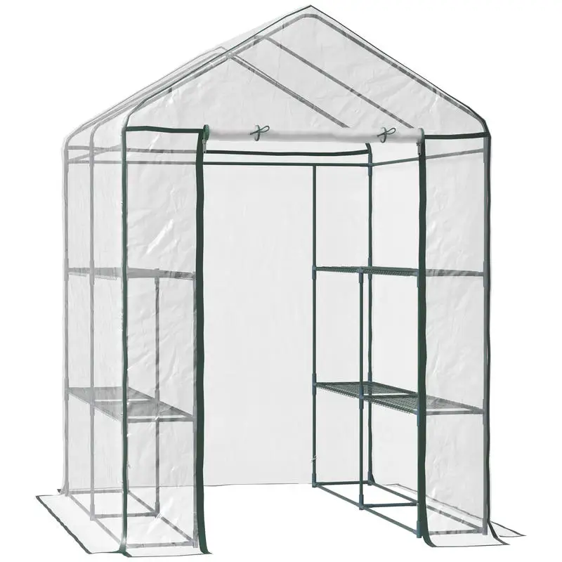 ชุดเรือนกระจกขนาดเล็ก Outsunny - Greenhouse Mini Indoor บทวิจารณ์และราคา