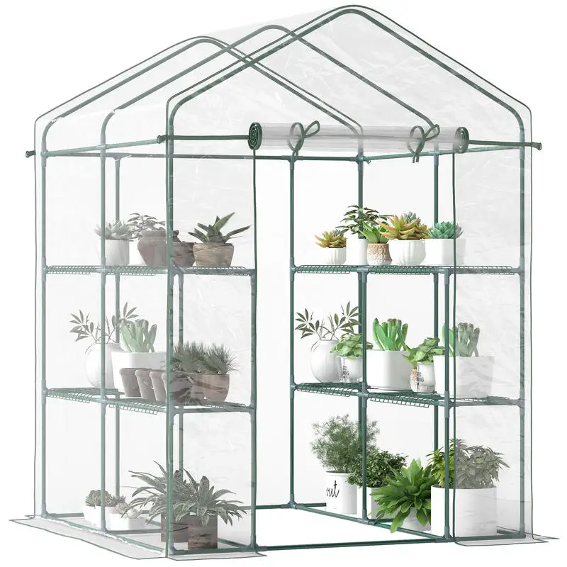 ชุดเรือนกระจกขนาดเล็ก Outsunny - Greenhouse Mini Indoor บทวิจารณ์และราคา