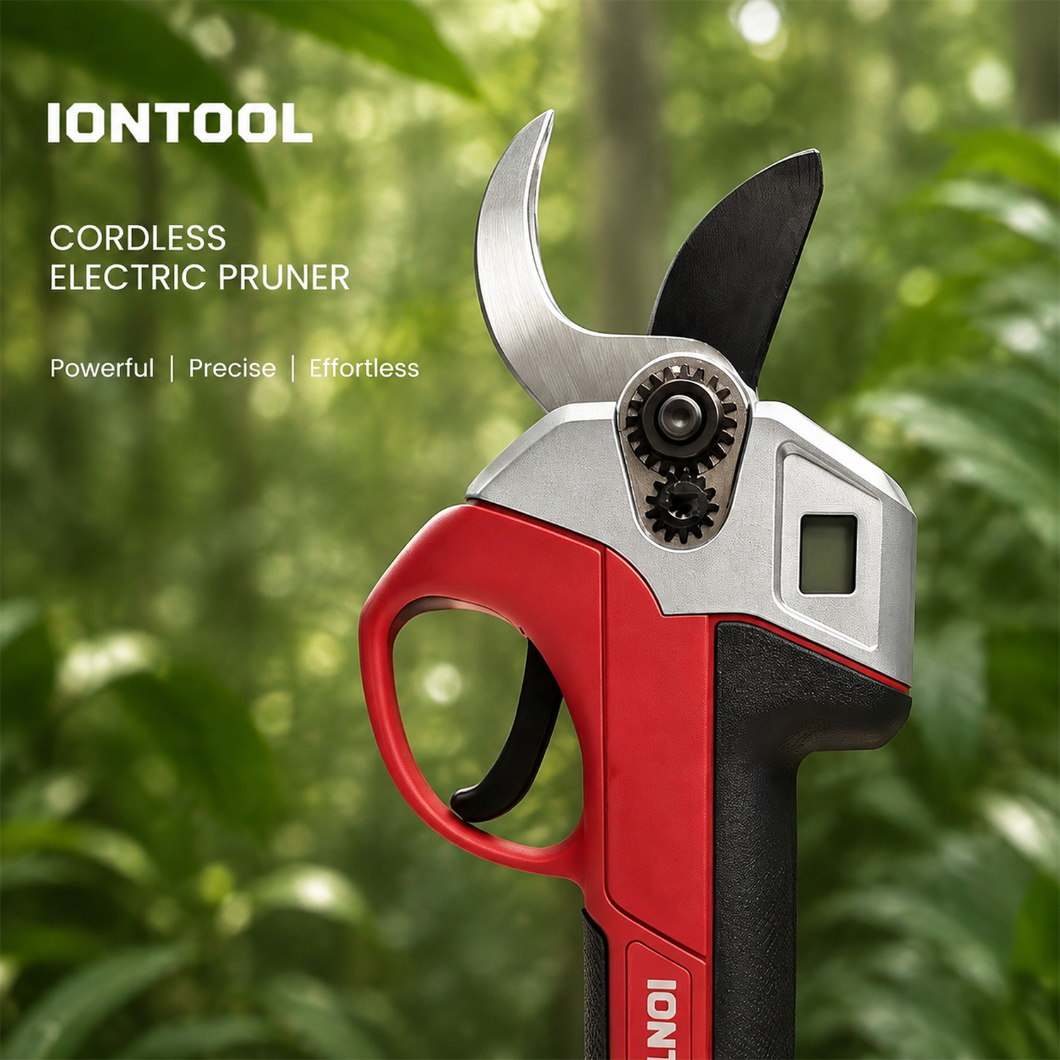กรรไกรตัดกิ่งไร้สายสีแดง IONTO - Gardening Tools Scissors บทวิจารณ์และราคา