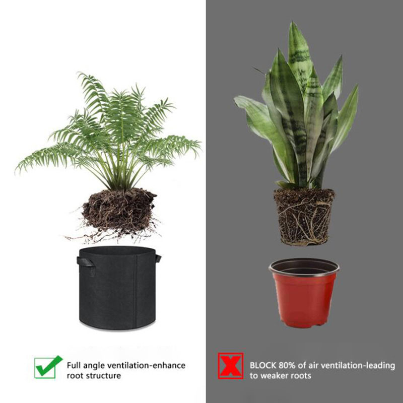 5gal 10gal ผ้าพืชมันฝรั่ง Grow - Gardening Tools Big บทวิจารณ์และราคา