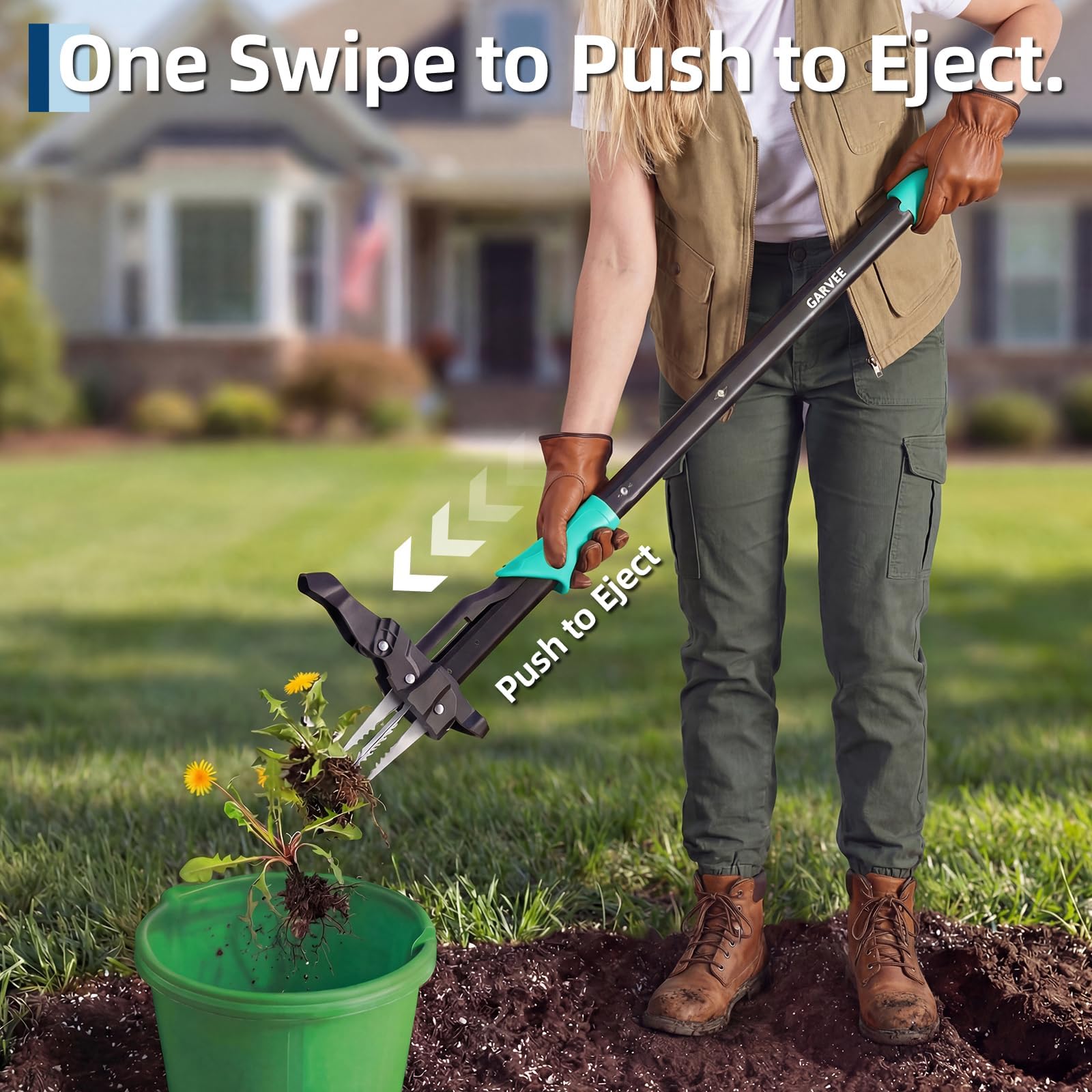 ที่ดึงวัชพืชแบบด้ามยาว ไม่ต้อง - Gardening Tools Gifts บทวิจารณ์และราคา
