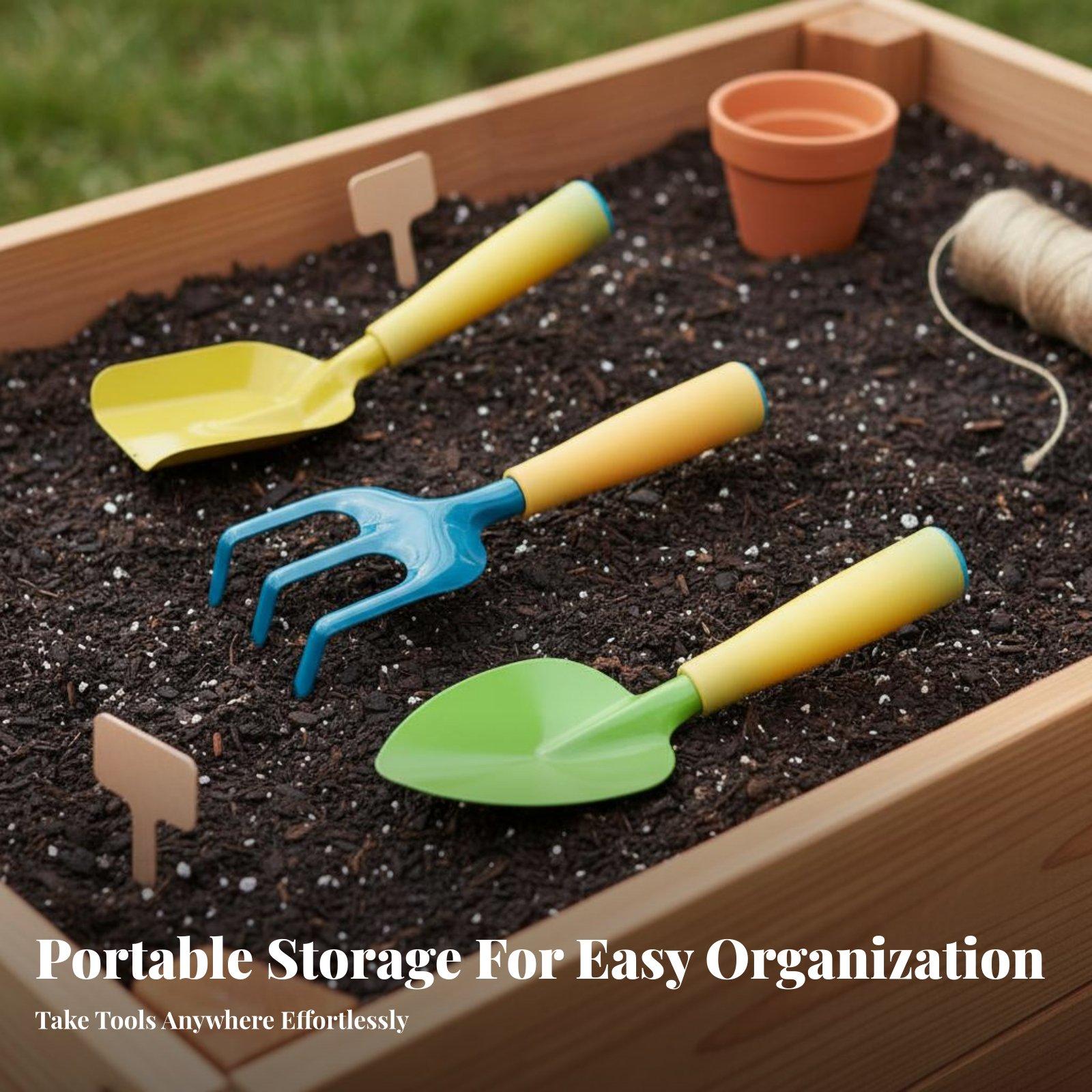 ชุดเครื่องมือทำสวนสำหรับเด็ก 3 - Gardening Tools For Young Children บทวิจารณ์และราคา