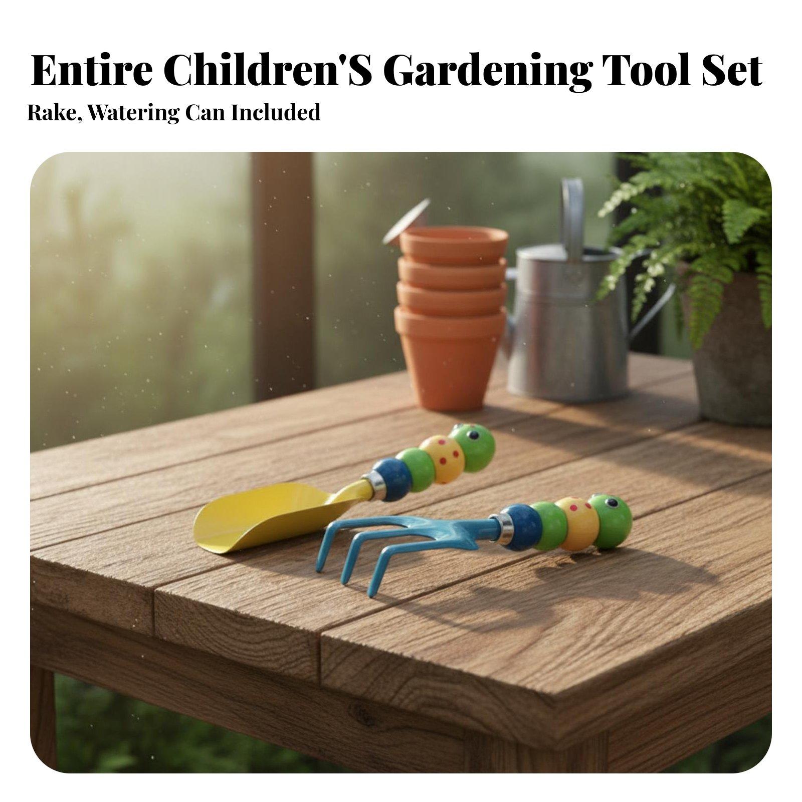 ชุดเครื่องมือทำสวนสำหรับเด็ก 3 - Gardening Tools For Young Children บทวิจารณ์และราคา