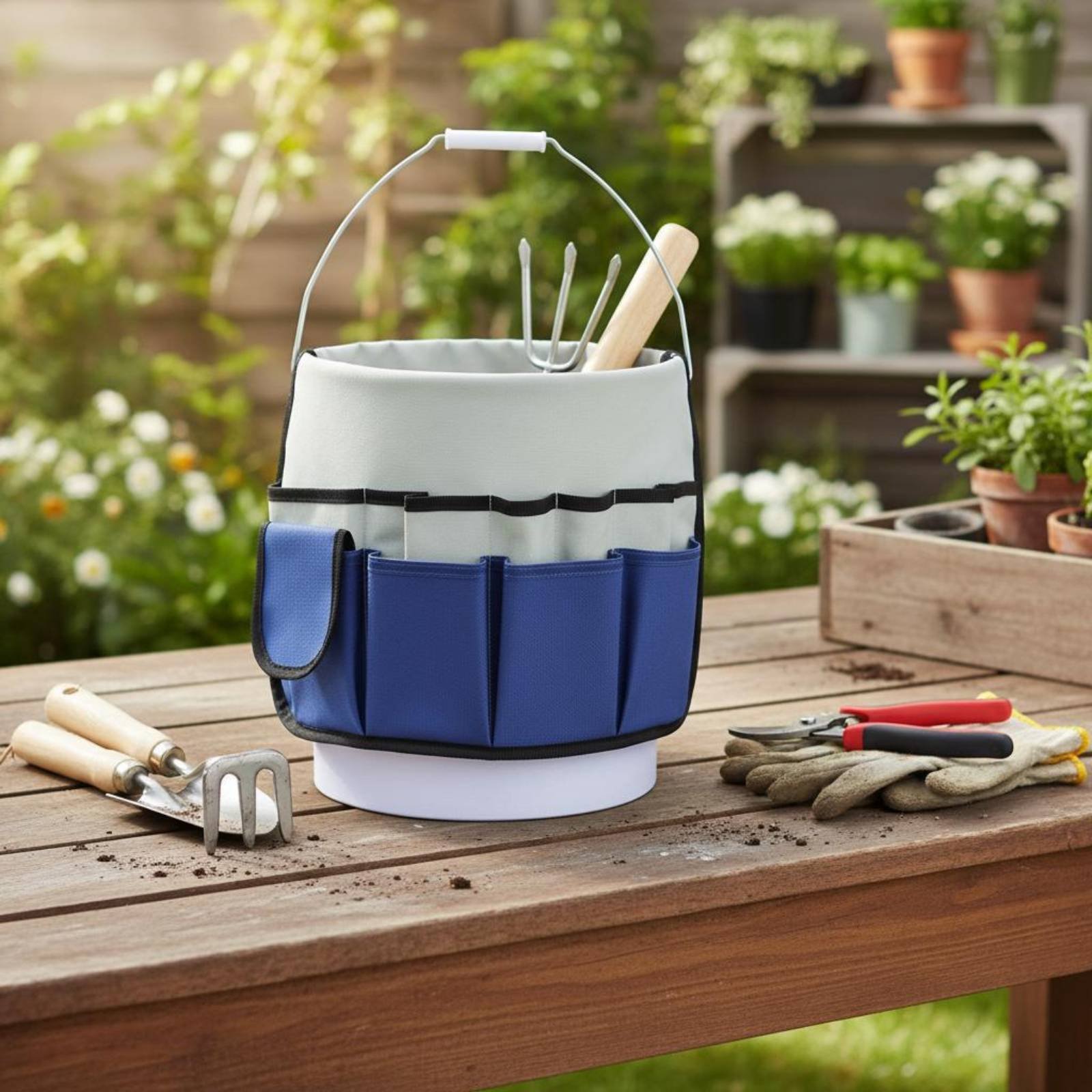 กระเป๋าใส่อุปกรณ์ทำสวน ความจุข - Gardening Tools Bag บทวิจารณ์และราคา